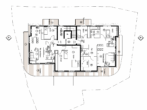 Exklusive 4-Zimmer-Penthousewohnung mit Dachterrasse und hochwertiger Ausstattung - Grundriss WE7 rechts