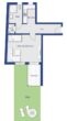 Moderne 1,5-Zimmer-Neubauwohnung mit Terrasse und Garten in Nauen - Grundriss