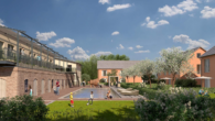 ERSTBEZUG! Exklusive Neubauwohnung in einem historischen Denkmalobjekt mit viel Platz in Meißen bei Dresden zu vermieten - Garten mit Pool