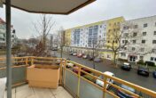 Gepflegte 2-Zimmer-Wohnung mit Balkon und Stellplatz in Leipzig zu vermieten - Balkon