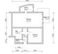 Gepflegte 2-Zimmer-Wohnung mit Balkon und Stellplatz in Leipzig zu vermieten - Grundriss