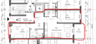 Gepflegte EG-3-Zimmer-Wohnung mit Terrasse in Velten zu vermieten - Grundriss