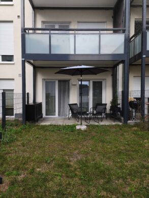 Moderne 1-Zimmer-Neubauwohnung mit Terrasse und Garten in Nauen, 14641 Nauen, Erdgeschosswohnung